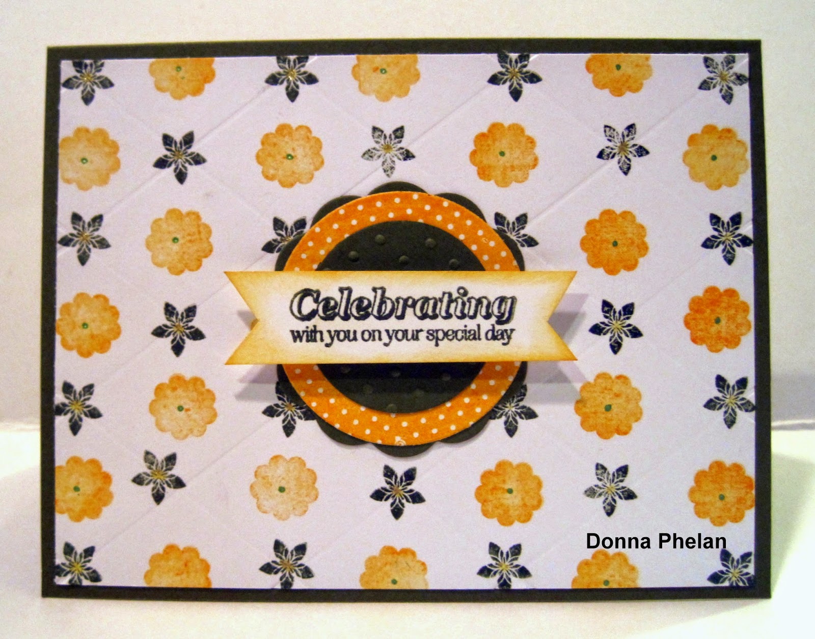 Crafting By The Beach: Wallpaper Stamping