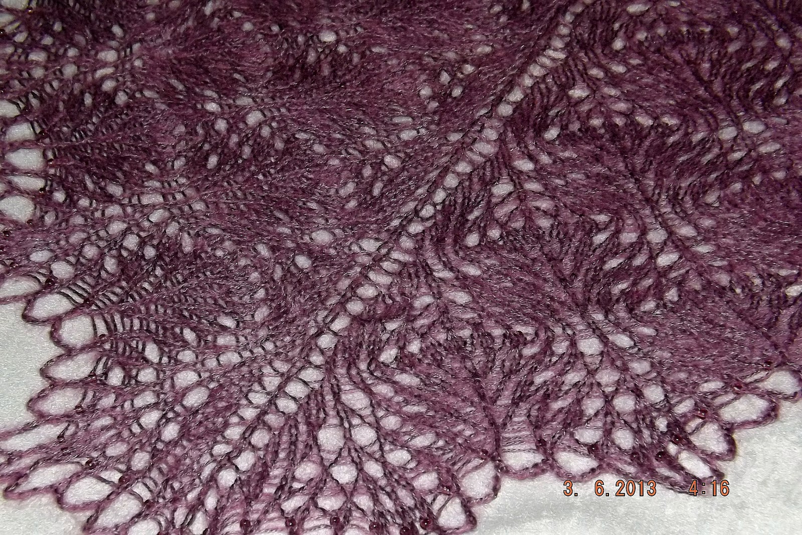 Шаль перо шаль