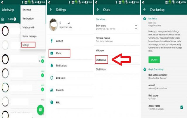 Cara Mencadangkan Dan Mengembalikan Data Whatsapp Yang Tersimpan di Google Drive Cara Mengamankan Dokumen Penting Whatsapp