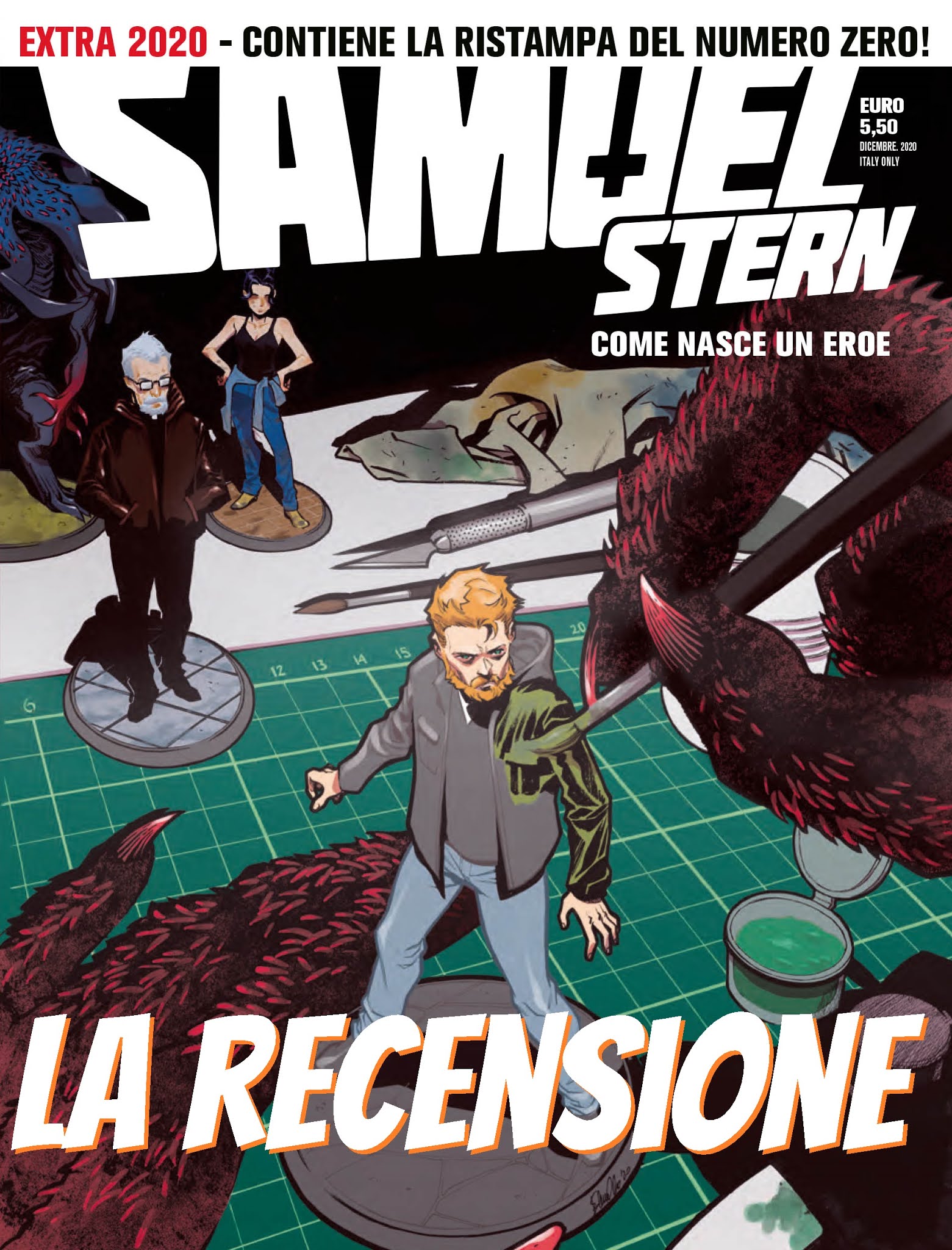 MOZ O'CLOCK nerdismo e retromania [FUMETTI] Samuel Stern Extra 2020