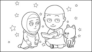 Mewarnai Nussa Rara Gabrez