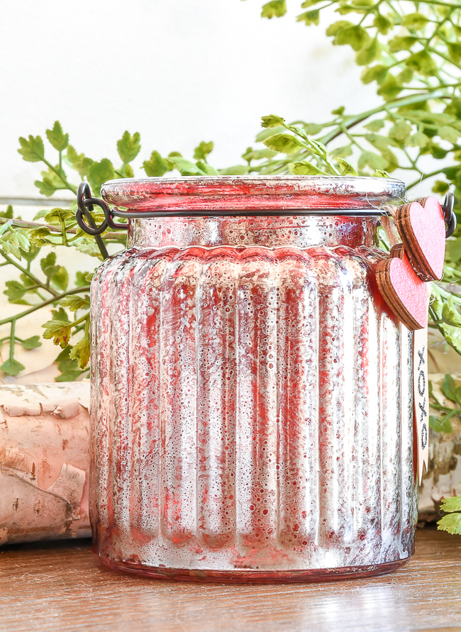 Quick and Easy Dollar Tree Valentine Jars Little House of Four