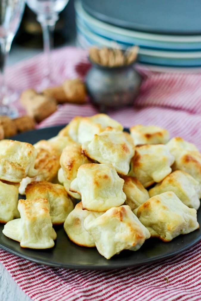 French Bread Cheese Puffs Karen's Kitchen Stories