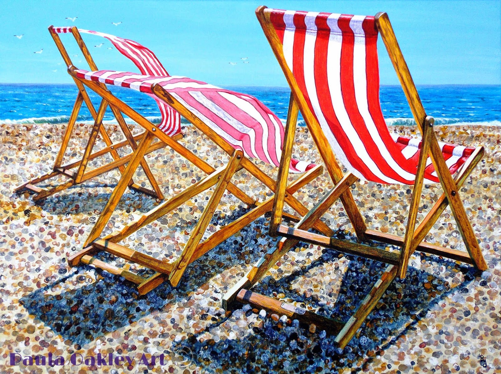 ORIGINAL ART by Paula Oakley Painting "Brighton Pavilion" and