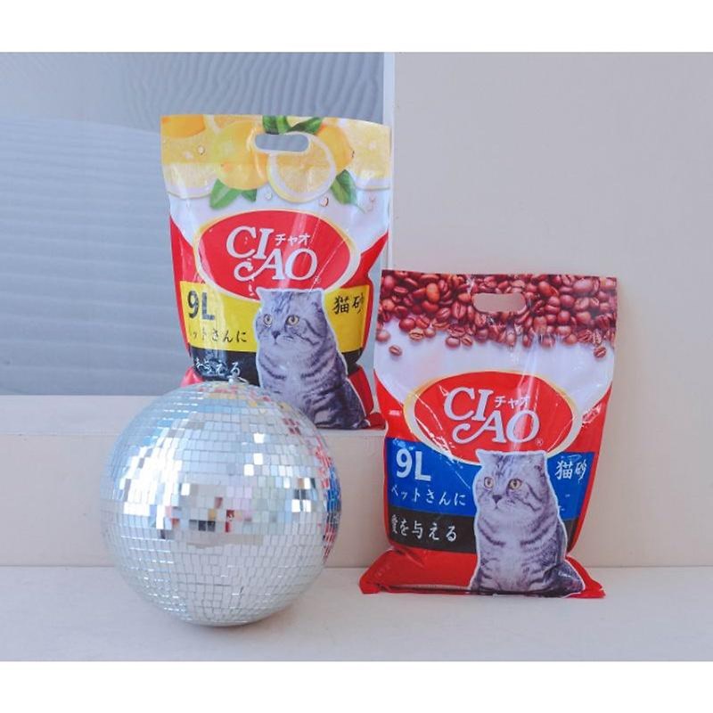 Cát Ciao thấm hút, vón cục nhanh, ít bụi, khử mùi, diệt khuẩn, thơm dịu 9L 12 bef44d5ff3495e69aaa6bc807746b2de