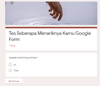 Contoh Google Form