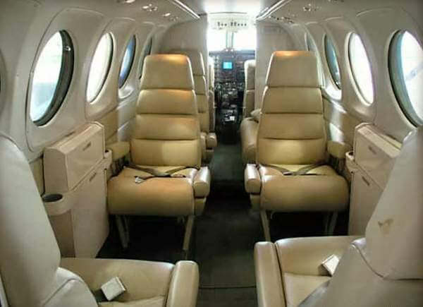 The King Air 200 Has The Same Size Cabin As A Midsize Jet
