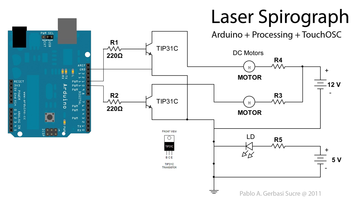 The Geek Life | Tecnología al día: Laser Spirograph controlado por iPad ...