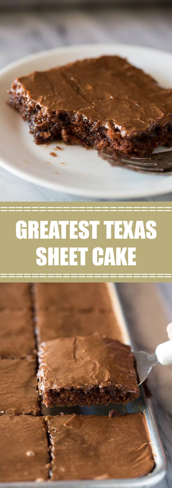 Greatest Texas Sheet Cake #cakerecipes #texassheetcake - tarbiunasa ...