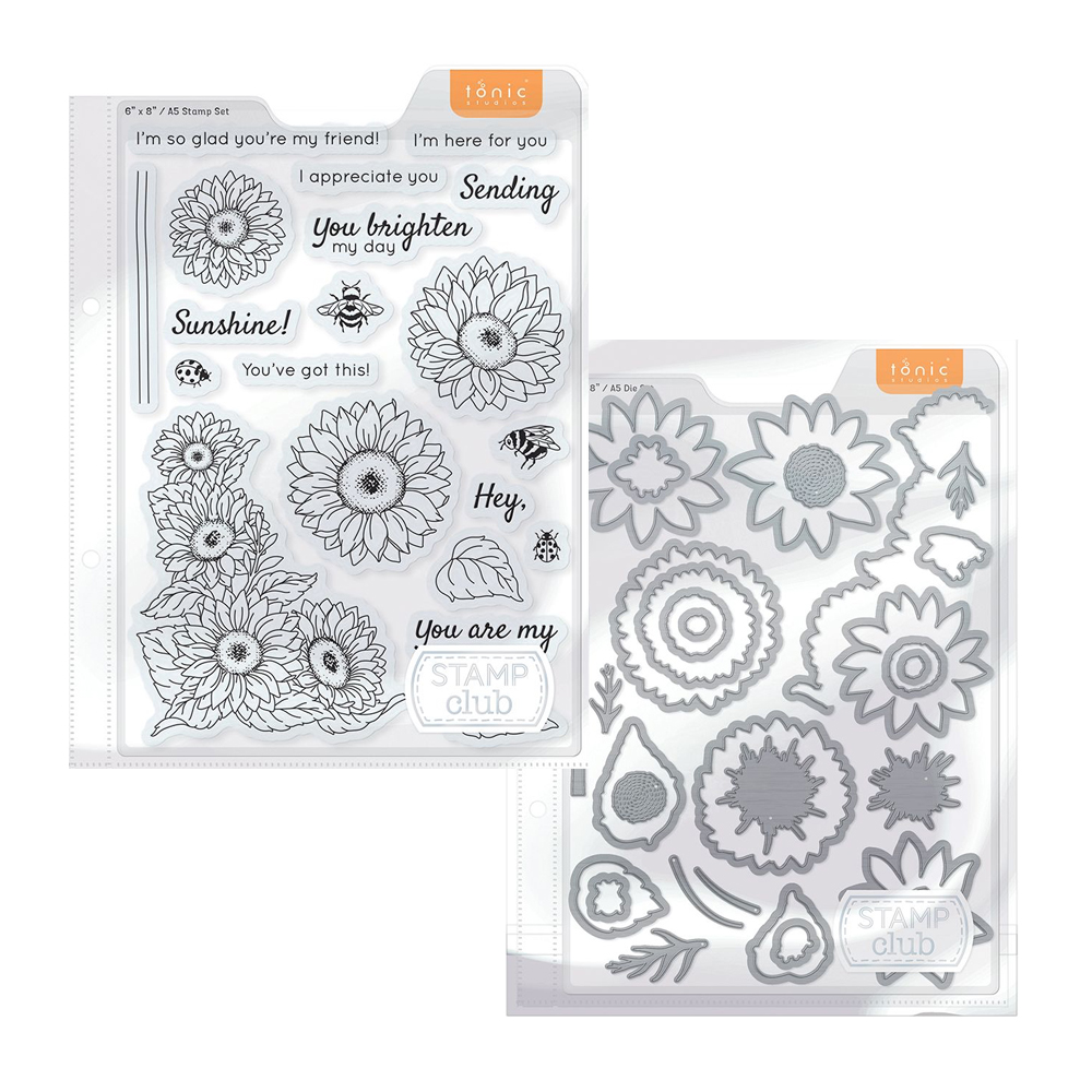 I Love Doing All Things Crafty Sunshine & Sunflowers Friend Ship Cards