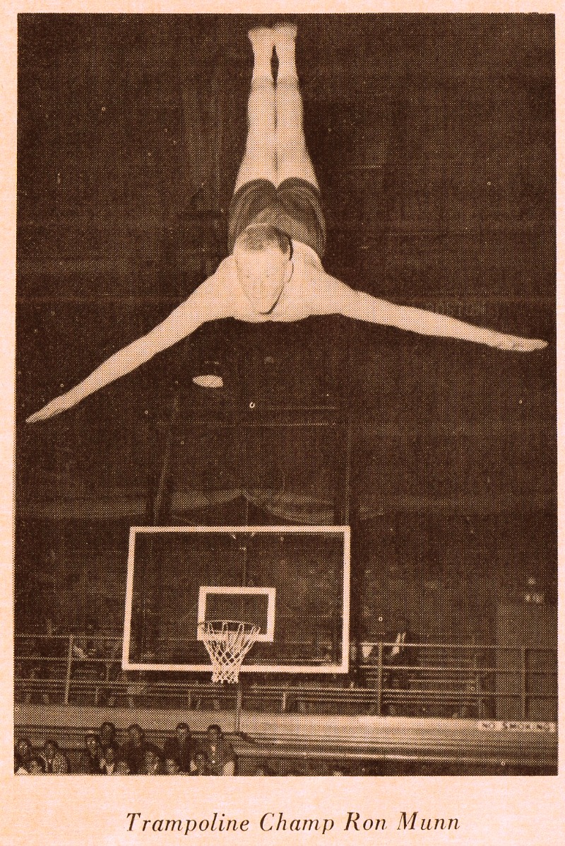 Trampoline History Blog 1959 National A.A.U. Trampoline Championships, Amherst, MA