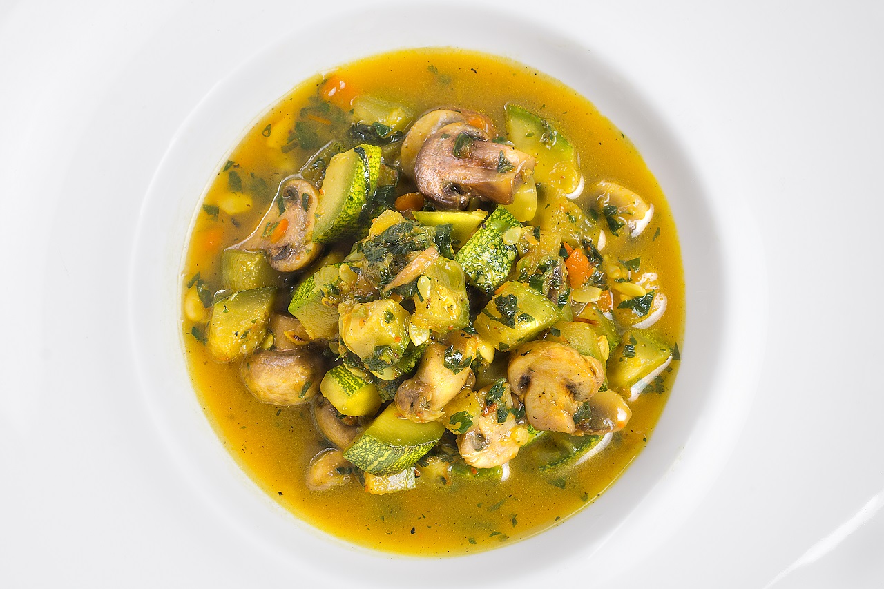 Cacerola de vegetales al curry