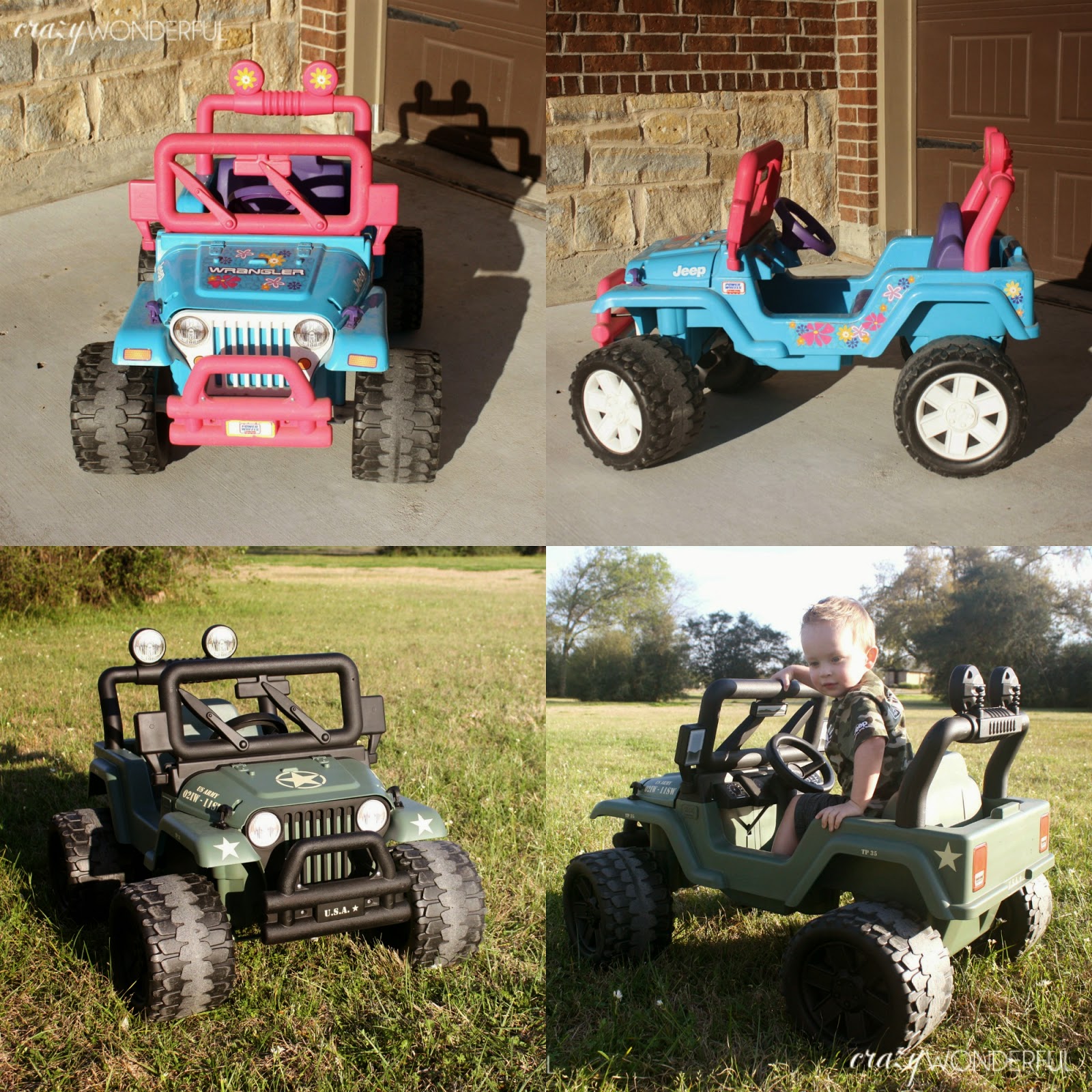 How to paint barbie jeep #2