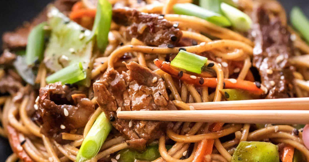 319. Asian Skirt Steak Stir Fry. Click the picture for recipe!