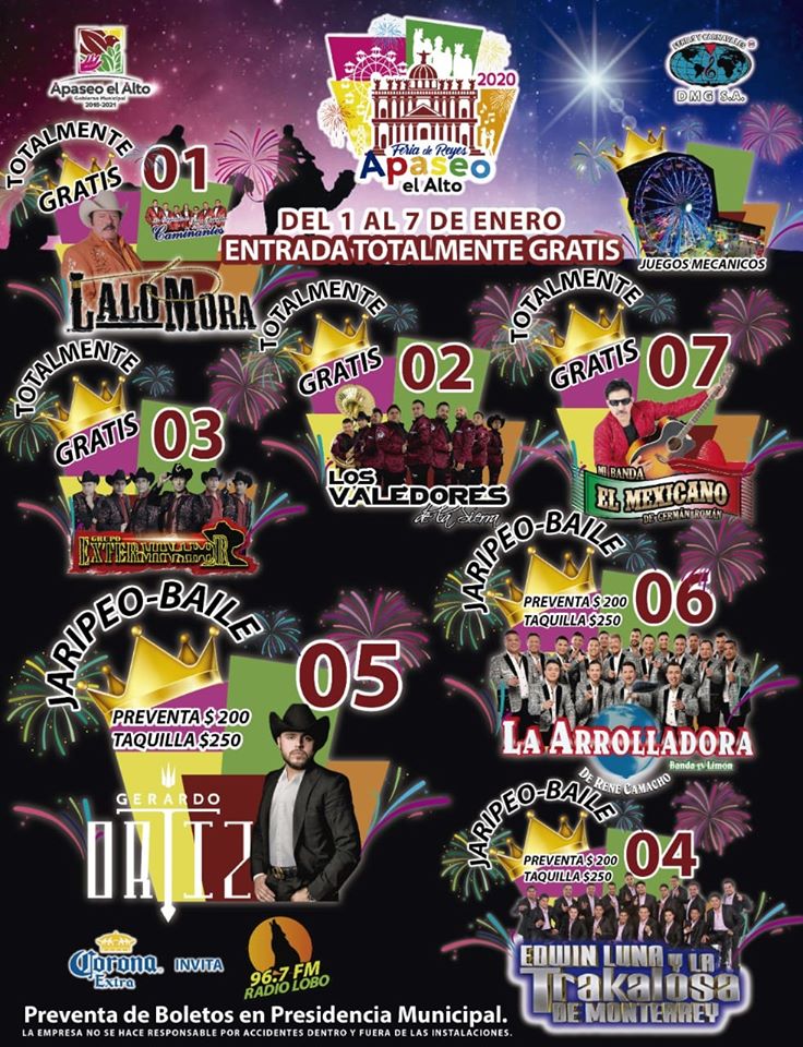 Feria de Reyes Apaseo El Alto 2020