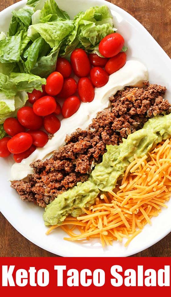 Flavorful taco salad makes a great, healthy alternative to traditional tacos. My family loves our weekly "make your own taco salad" night!