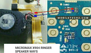 Micromax-X904-Ringer-Speaker--Ways-Problem-Jumper-Solution