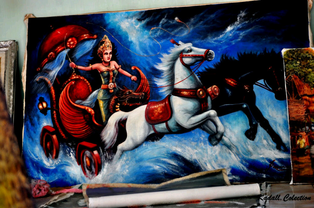 Gambar , Lukisan Nyi Roro Kidul dan Nyi Blorong:kegunaan bulu perindu