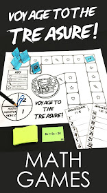 Are you looking for a fun math review game that students can play to review what they have learned in class? Voyage to the Treasure! collaborative math review games get students working together to beat the Math Monster to the treasure! The directions are easy in this low-prep math game. Voyage to the Treasure! works great as a math review, a day when students have a sub or as a math center. Are you looking for a fun math review game that students can play to review what they have learned in class? Voyage to the Treasure! collaborative math review games get students working together to beat the Math Monster to the treasure! The directions are easy in this low-prep math game. Voyage to the Treasure! works great as a math review, a day when students have a sub or as a math center.