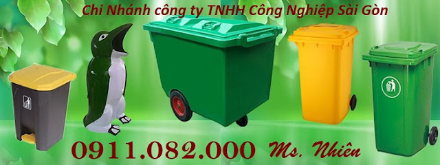 Nơi cung cấp thùng rác 240 lít giá rẻ tại Tân Hưng- long an (Ảnh 1)