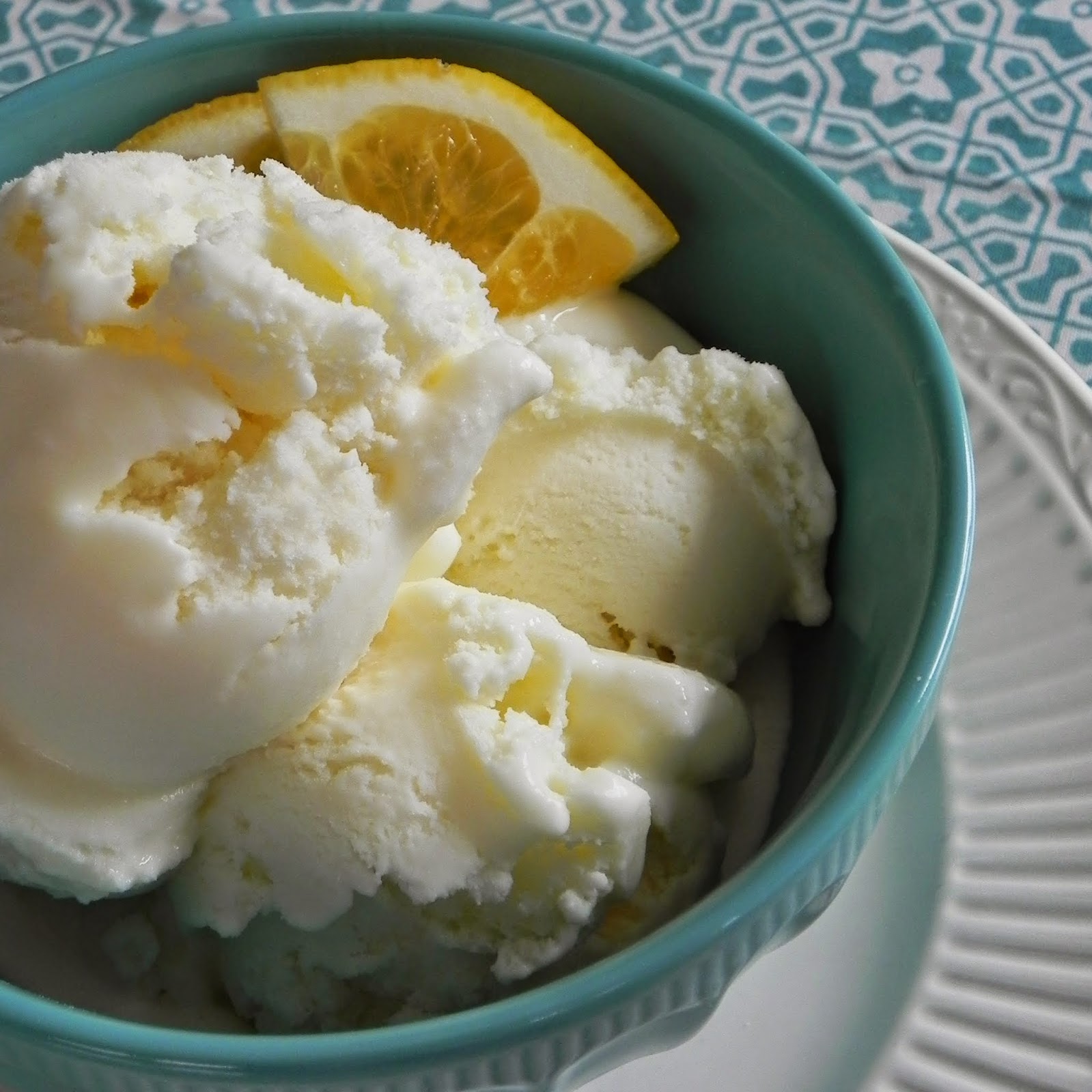 Gift of Simplicity HomeMade Lemon Cheesecake Ice Cream with Toasted Graham Cracker Crumbs