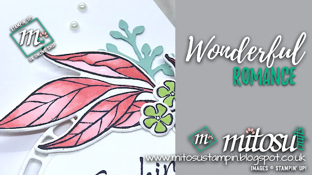 Wonderful Romance Floral Bundle Stampin' Up! Card Idea. Order papercraft products from Mitosu Crafts UK Online Shop