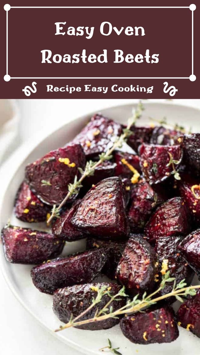 Easy Oven Roasted Beets