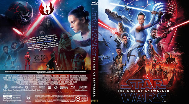 Star Wars: Episode IX - The Rise of Skywalker Bluray Cover Star Wars: Episode IX - The Rise of Skywalker Bluray Cover