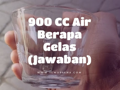 600 Cc Berapa Gelas Gambar Poster