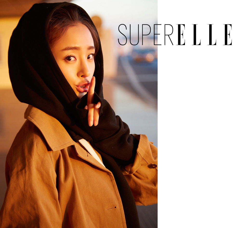 Hu Bingqing poses for fashion magazine China Entertainment News