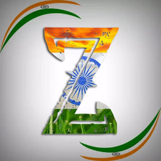 તિરંગા સ્પેશિયલ A to Z આલ્ફાબેટ વોટ્સએપ ડીપી ઇમેજ