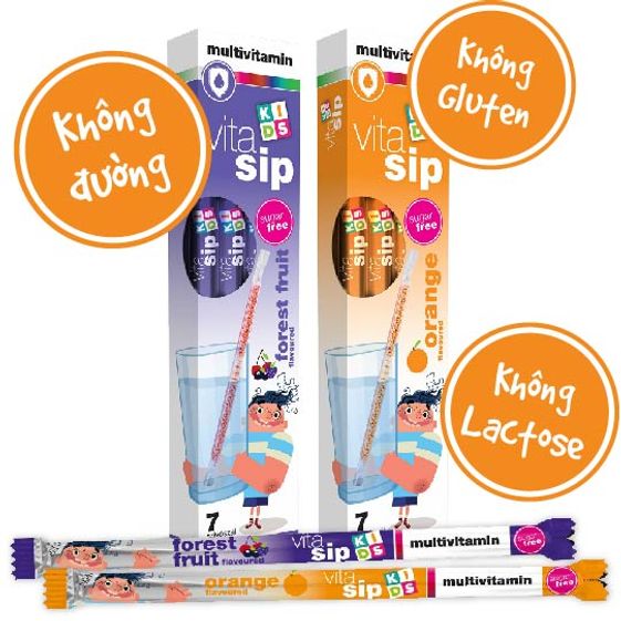 VITAMIN TỔNG HỢP CHO BÉ – VITASIP KIDS