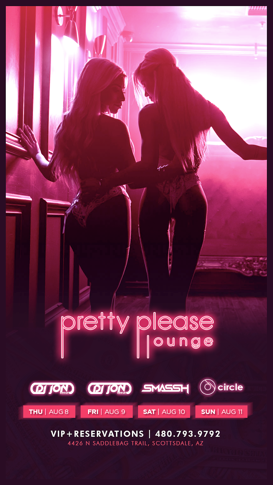 PRETTY PLEASE WEEKEND AGENDA// SCOTTSDALE NIGHTLIFE