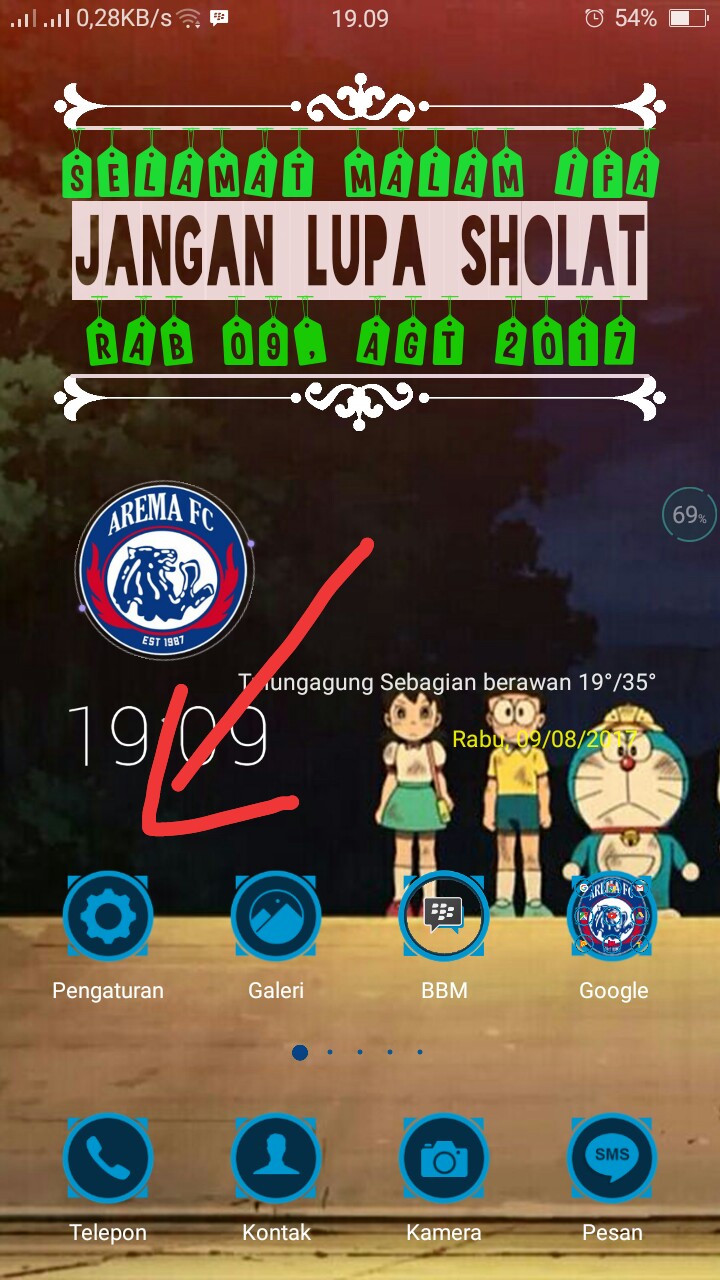 Cara mengunci enkripsi aplikasi Oppo F3 Phone Tekno