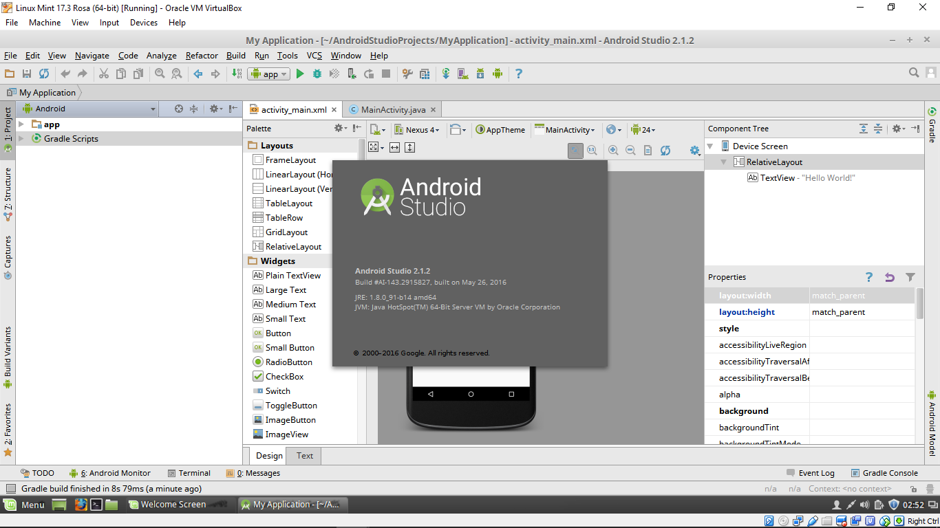 Android-er: Install Android Studio  on Linux Mint  Rosa