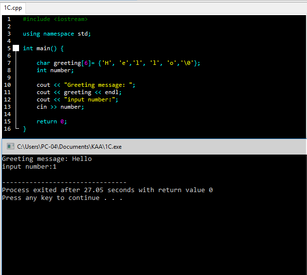 Pengenalan Program C dan C++ | Konsep Pemrograman