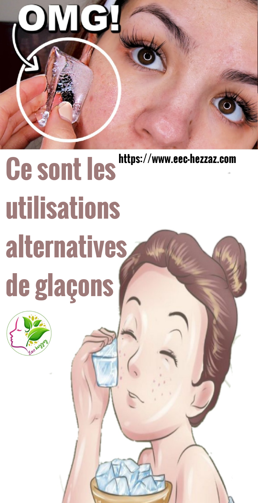 Ce sont les utilisations alternatives de glaçons