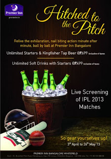 Live Screenings of IPL 2013 Matches