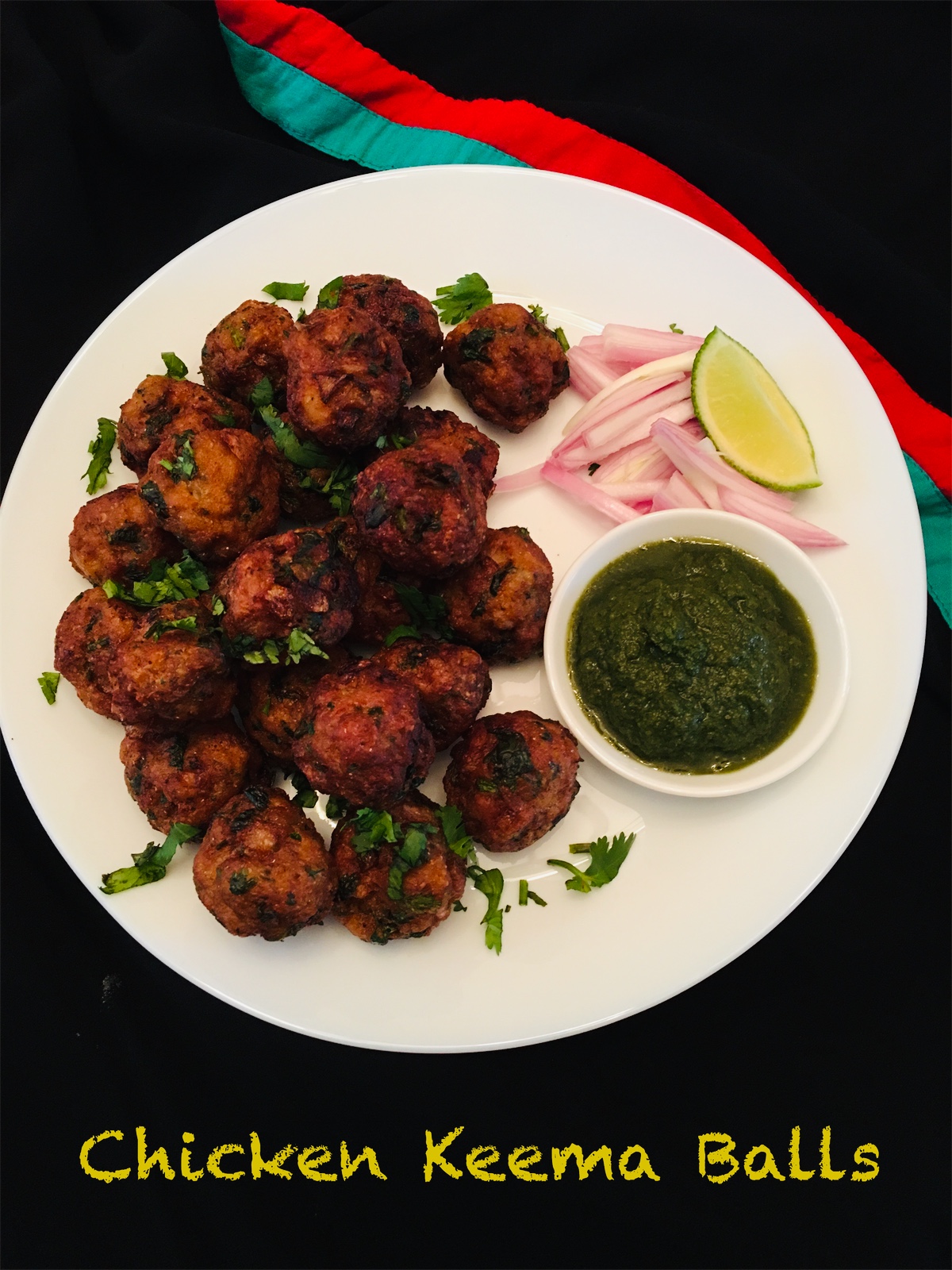 Chicken Keema Balls / Chicken Meat Balls From Sushma's Kitchen