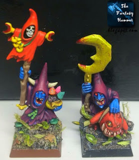 Night Goblins Shaman and Warboss base tutorial