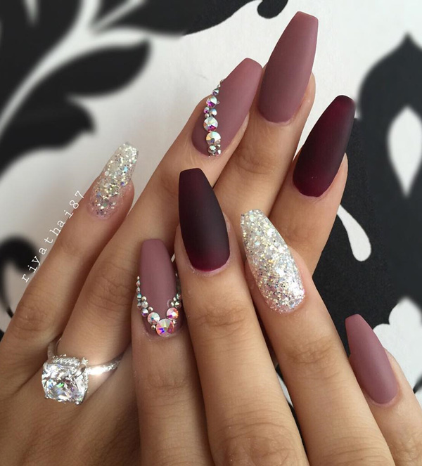 ༺♥༻ Maya Rani ༺♥༻ 50 RHINESTONE NAIL ART IDEAS