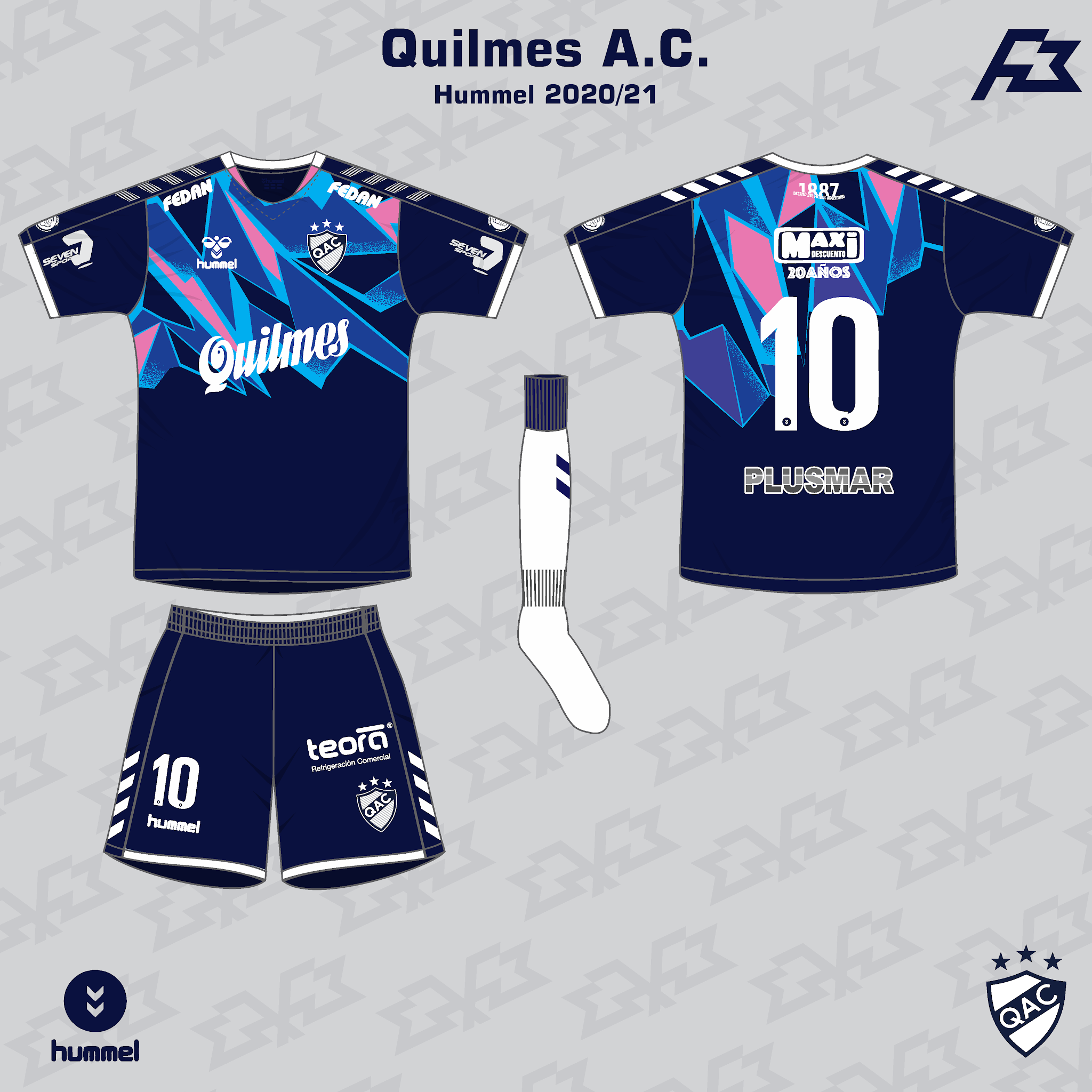 Ascensokits Quilmes A.C.Hummel 2020/2021