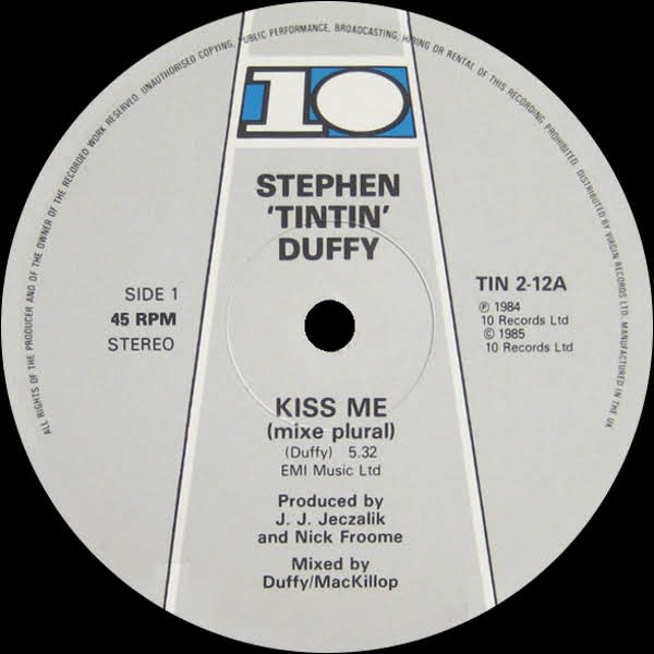 80sMusicReMixes: Kiss Me - "Tin Tin"