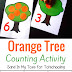 Orange Tree Counting Activity with Free Printable