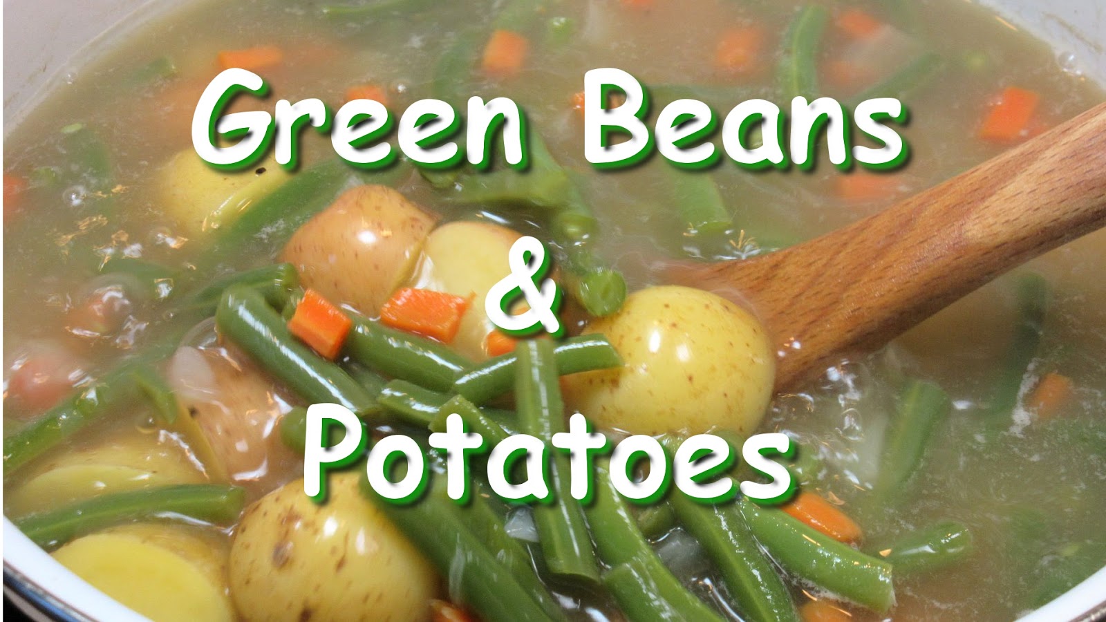 Tess Cooks4u Easy Smoked Turkey Green Beans & Potato Soup Recipe