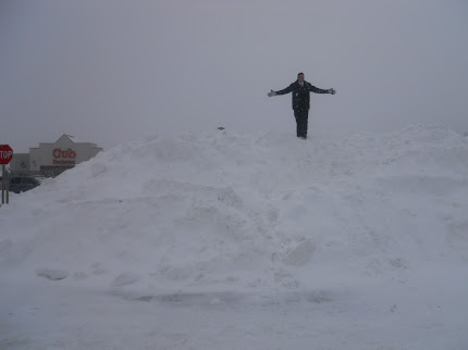 Mountain of MN snow