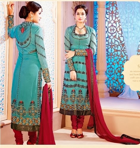 Neck Designs For Salwar Kameez | Front/Back Neck Designs ~ Fashion Robe