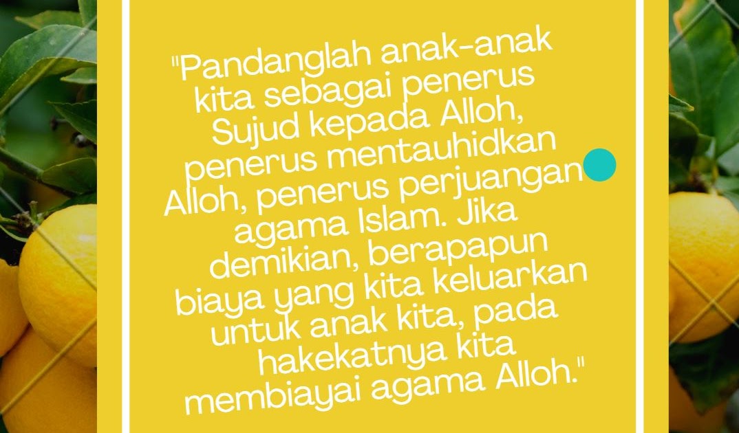 Cara Pandang Orang Tua Dalam Mendidik Anak - Kumpulan Artikel Nasehat