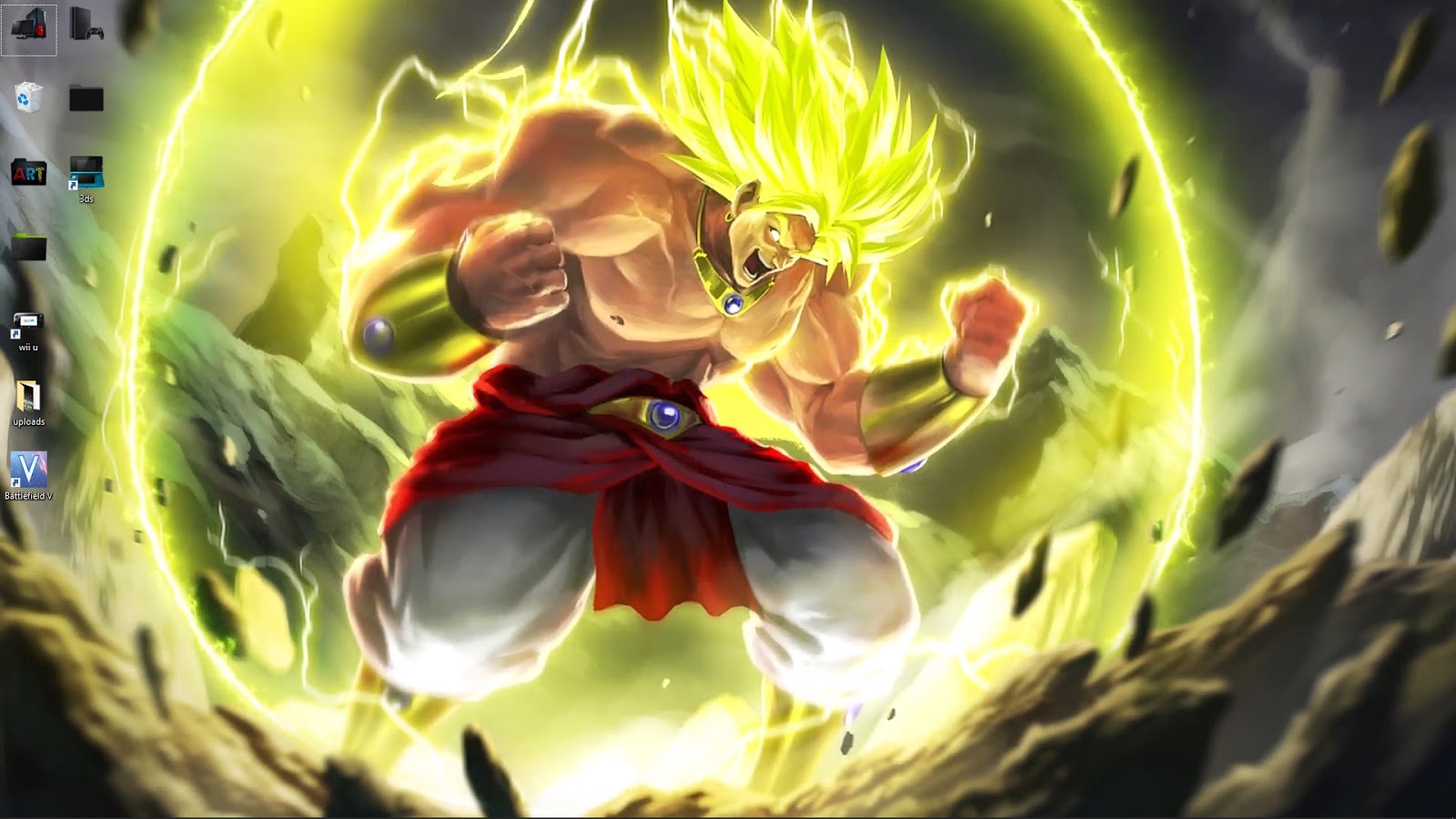 dragon ball broly live wallpaper free download - wallpaper engine