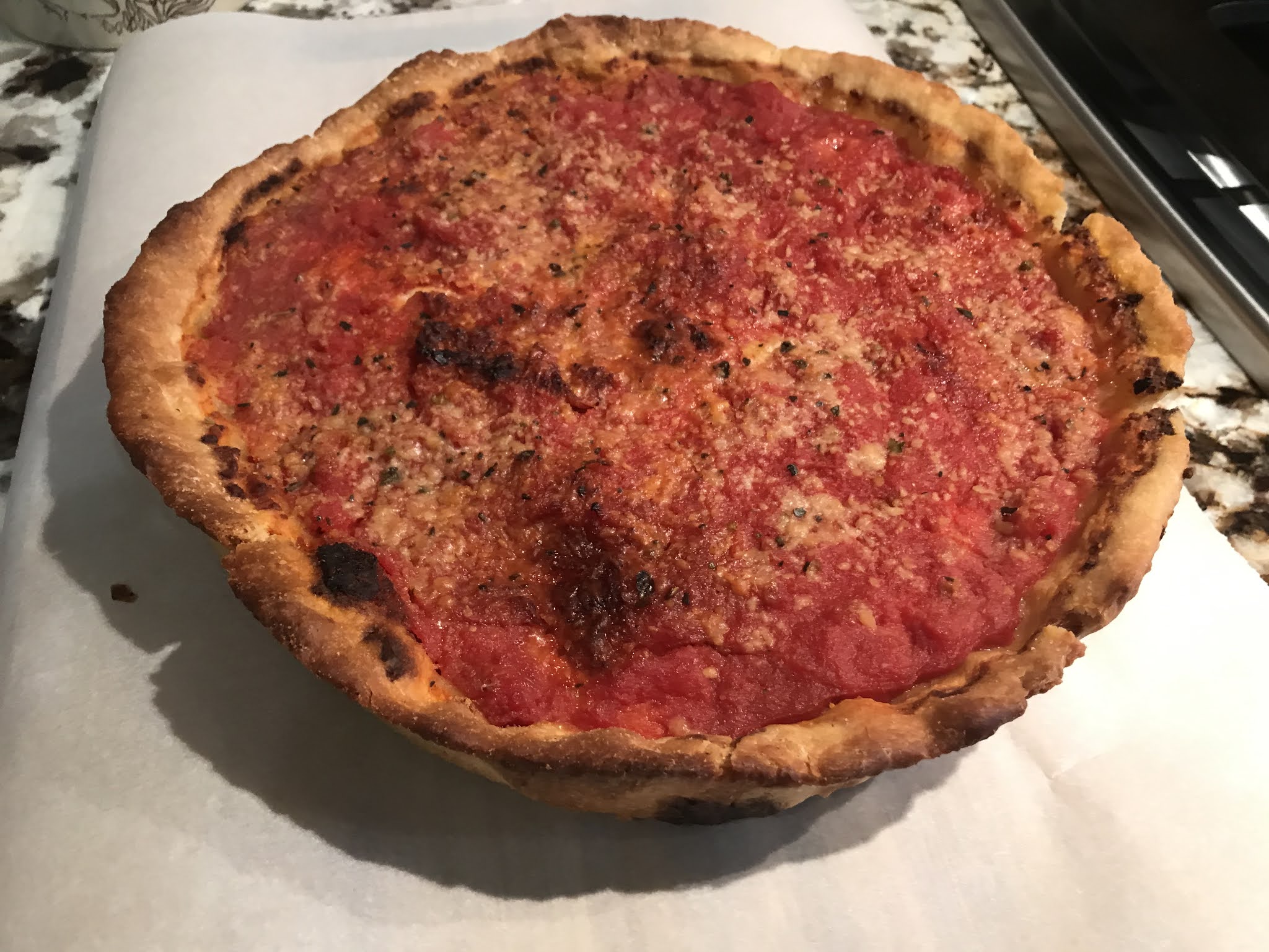 Pizza Quixote Review Lou Malnati's Frozen Deep Dish Pizza